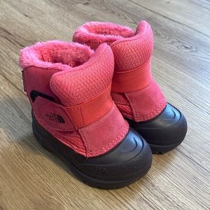 North Face winter boots; Toddler size 5